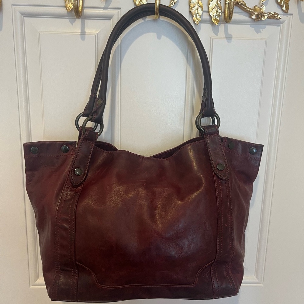 Frye Melissa Shoulder Bag (Wine)